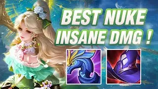 INSANE NUKE DAMAGE !! Dream Weaver Shi Gameplay // Honor of Kings