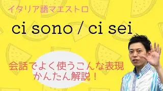 イタリア語　会話で使うのにレッスンではあまり教えてくれないesserci