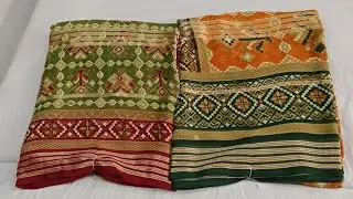 New soft material saree Sartin patta saree
