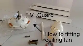 How to fitting v guard ceiling fan best ceiling fan price 👇👇