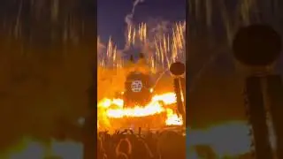 Rammstein concert fire show #short #rammstein #rammsteinart