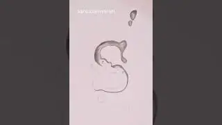 how to draw 3d letter s - drawing with pencil - awesome trick art || Sanjupanwarart