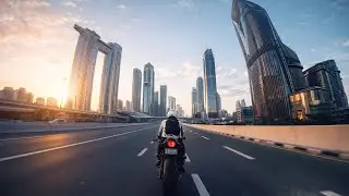 Dubai Dream Mode | Sheikh Zayed Road Morning Ride