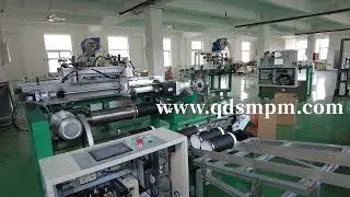 Three-station paper tube precision cutting machine，Paper tube labeling servo cutting machine.