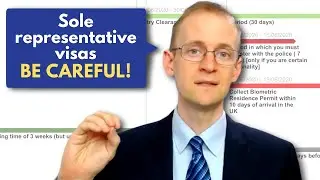Documents required for sole representative visas (BE CAREFUL!)  ✅