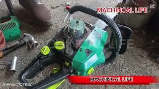 Chain saw machine kick problems new fitting  starting checking#chainsaw#machine#kick#new#fitting