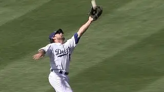 Miles ends the ninth with a tough catch