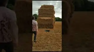 Climbing Hay Bales