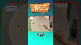 Have you ever wondered what are peg boards in vision therapy?