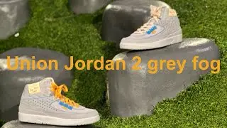 Jordan 2 union fog 🌫 grey ⚠️⚠️⚠️