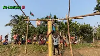 Slippery Banana Tree Challenge for a Rice Cooker! | Hilarious Village Game from Bangladesh