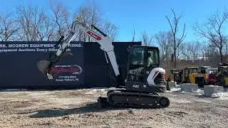 218603 Bobcat E60 Mini Excavator MCGREW AUCTION