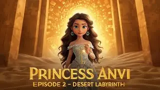 Princess Anvi Episode 2 | Desert Labyrinth | Fantasy Hindi Story | Magical Adventure