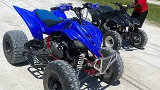 RAPTOR 350R AND HONDA 400EX