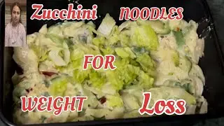 CREAMY ZUCCHINI NOODLES FOR WEIGHT LOSS DIET👌🏼#keto #food #recipe #youtube #viral #viralvideo #diet 