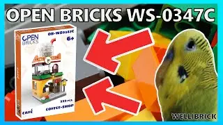 Ich bin begeistert? Ein kleines Set bringt großen Spaß! Open Bricks Coffee-Shop Klemmbaustein Review