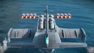 RF burevestnic (project 90s) gameplay in modern warships☢️