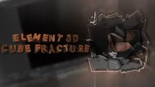 Cube Fracture Tutorial Element 3D - Adobe After Effects