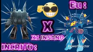 X1 ÉPICO com Inscrito no War Robots! 🔥🤖#wr #warrobots #gaming @KayronTembe