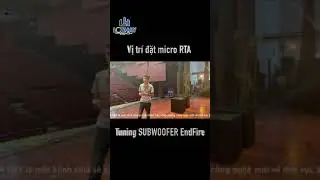 Đặt mic Tuning Sub Endfire #Shorts #canchinhloasub #loahay #amthanh #loa #hethongamthanh