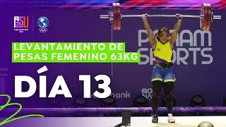 Levantamiento de Pesas - 63kg Femenino - Juegos Panamericanos Junior ASU 2025