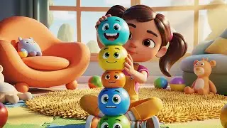 Ten Little Toy Blocks Stack Stack Stack | Nursery Rhymes for Kids & Baby Songs