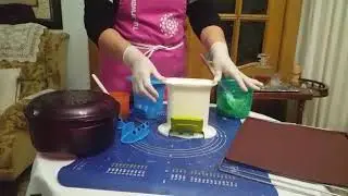 Pastelitos de verduras con el M-Press tw