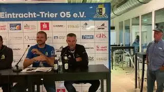 Daniel Graf, Trainer SV Morlautern, nach dem 1:4 bei Eintracht Trier