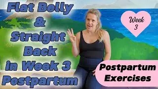 3 Weeks Postpartum Workout | Flat Belly | No Mama Pooch