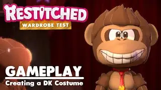 Restitched Wardrobe Test - Gameplay | Donkey Kong Costume Timelapse