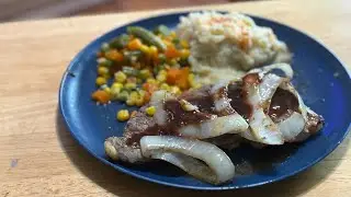 20 Minute Meal For Men / steak & Potatoes 