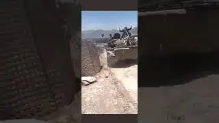 Taliban with the soviet T-55 in Kapisa province, #Afghanistan, after taking it over from the ANA.
