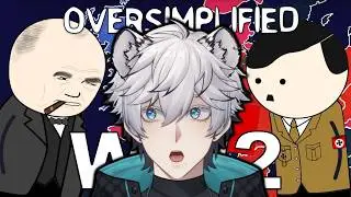 French Vtuber Reacts to WW2 by OverSimplified