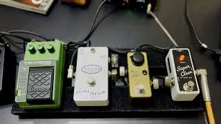 John Mayer Clean Boosts - Xotic Super Clean / JHS Prestige / Keeley Katana