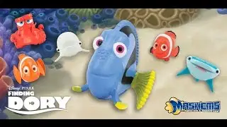 Finding Dory Toy Mashems Unboxing With Dory Marlin Nemo