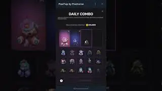 🚀✨ Pixeltap by Pixelverse Daily Combo - 12 June 2024 ✨🚀 $PIXFI Token
