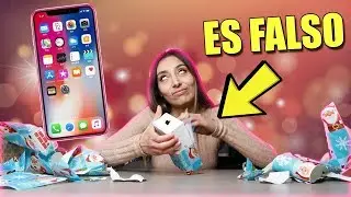 LE REGALO EL IPHONE XS DE NAVIDAD Y ASI REACCIONA | BROMA