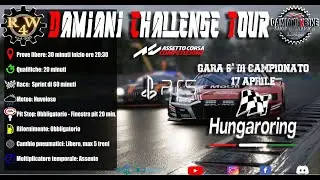 Race 4 Win  DAMIANI CHALLENGE TOUR  HUNGARORING CIRCUIT
