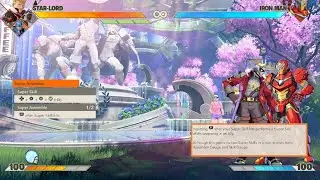 Marvel Tokon Starlord combo after super