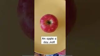 It's No Longer True About Apples! #nutrition #apple #fruits