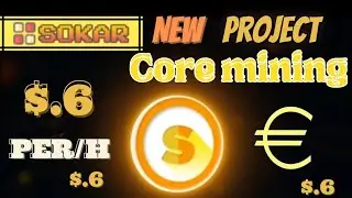 SokarLand Mining || Core Network token💲#sokarland #sokar #core