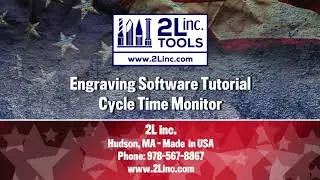 Engraving Software Tutorial - Cycle Time Monitor - Step 7