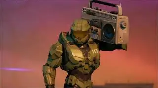Master chief dancing to adore you