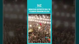 Imran Khan Supporters Rally in Peshawar Demanding Former PM&rsquo;s Immediate Release | #shorts