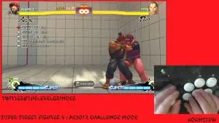SSF4 Challenge mode: Akuma 20-24