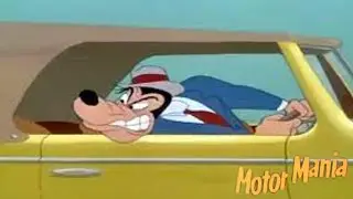 Motor Mania 1950 Disney Goofy Cartoon Short Film | Animation Review