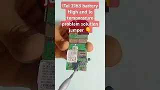 itel 2163 battery low temperature and High temperature problem solution 👍✅  #shorts #electronics