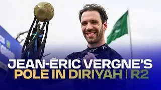 Jean-&Eacute;ric Vergne takes Pole Position in Diriyah E-Prix | Formula E