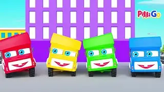 Old MacDonald Bus Version | Pilli Go Kids Songs and Nursery Rhymes