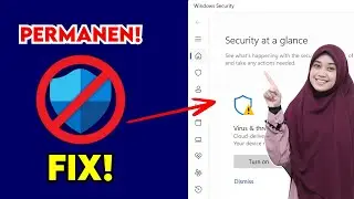 PERMANEN! Cara Menonaktifkan Windows Defender Security Windows 11